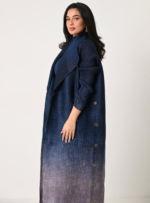 FAB105 - Sky Ombré 2 piece abaya set