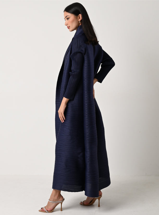 FAB117 - Midnight Blue Pleats
