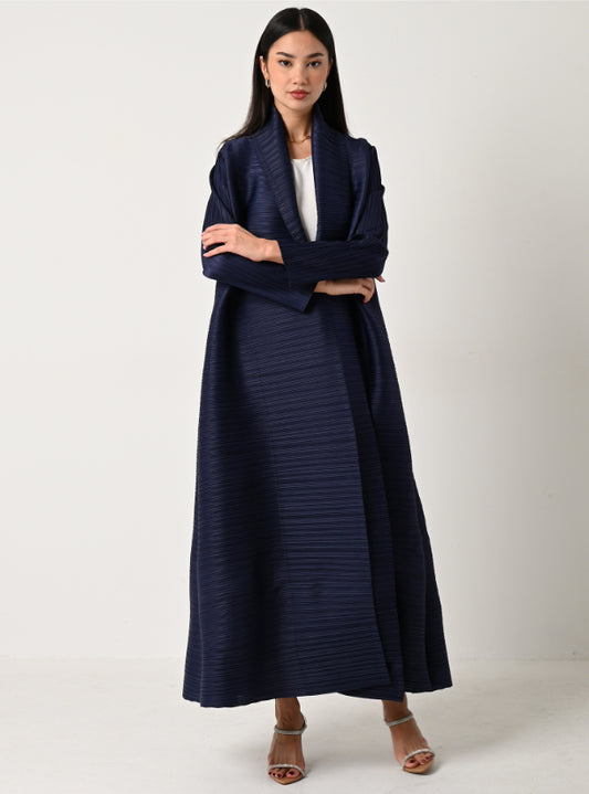 FAB117 - Midnight Blue Pleats